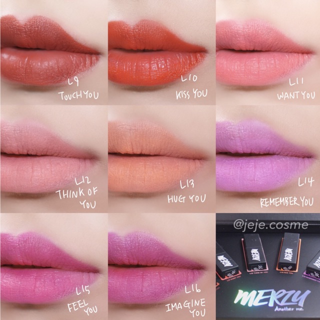 Son lì Merzy The First Lipstick 15 màu (Có Sẵn)