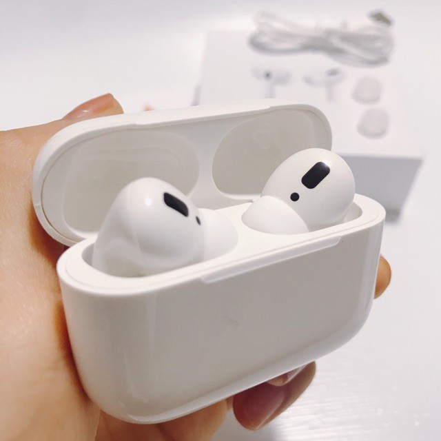 Tai Nghe Airpod Pro Thế Hệ 3 CAO CẤP Cảm Biến Đa Điểm, Định Vị, Đổi Tên Bass Siêu Mạnh Giá rẻ nhất - Lala17