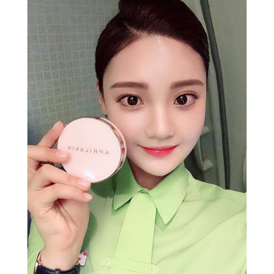 (Date 02/2021)Lõi Phấn Nước Aprilskin Magic Essence Shower Cushion SPF50/PA++++ 13g #23 Natural Beige | BigBuy360 - bigbuy360.vn