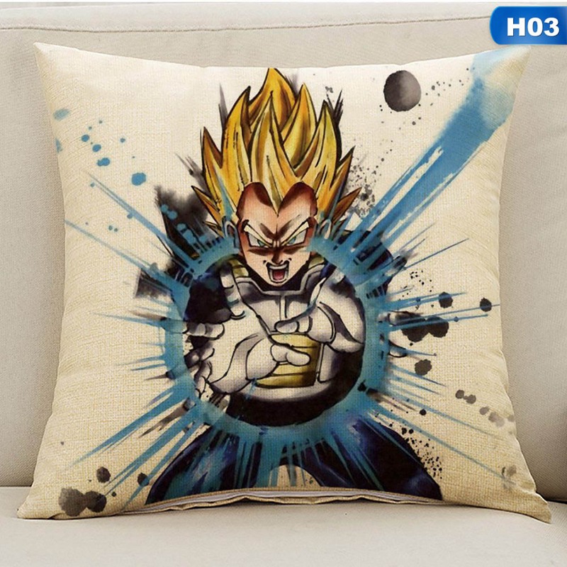 Vỏ gối hình dragon ball z phong cách vintage