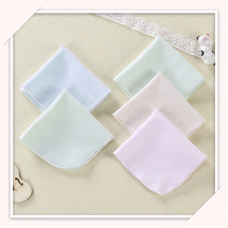 Set 3 Khăn cotton Lau Nước Dãi Cho Bé