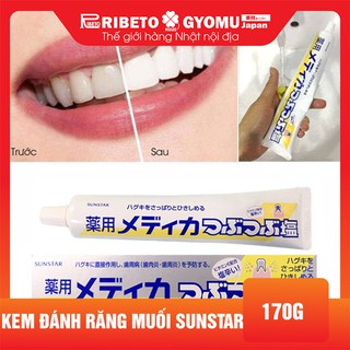 Kem đánh răng muối Sunstar 170gr Nhật Bản