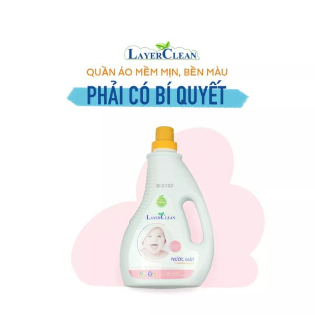 Nước giặt hữu cơ Layer Clean 2l Hương poppy