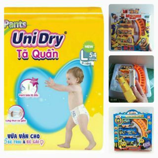 (Quà 1 hộp tàu)Tả quần Unidry M60/L54/XL48/XXL44