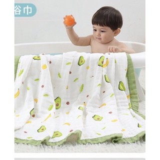 Chăn xô Muslin 6 lớp bo viền và không viền