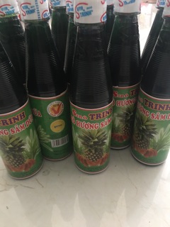 Siro Trinh sâm dứa chai 350 ml