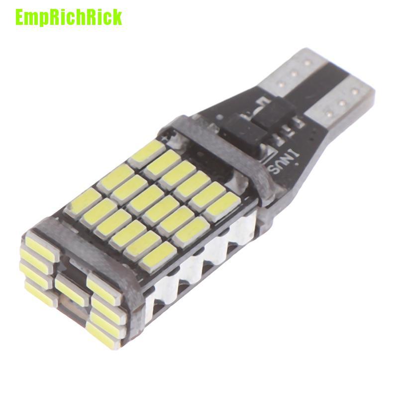 10 Bóng Đèn Led Lùi Xe 45 Smd 4014 T15 W16w 6000k