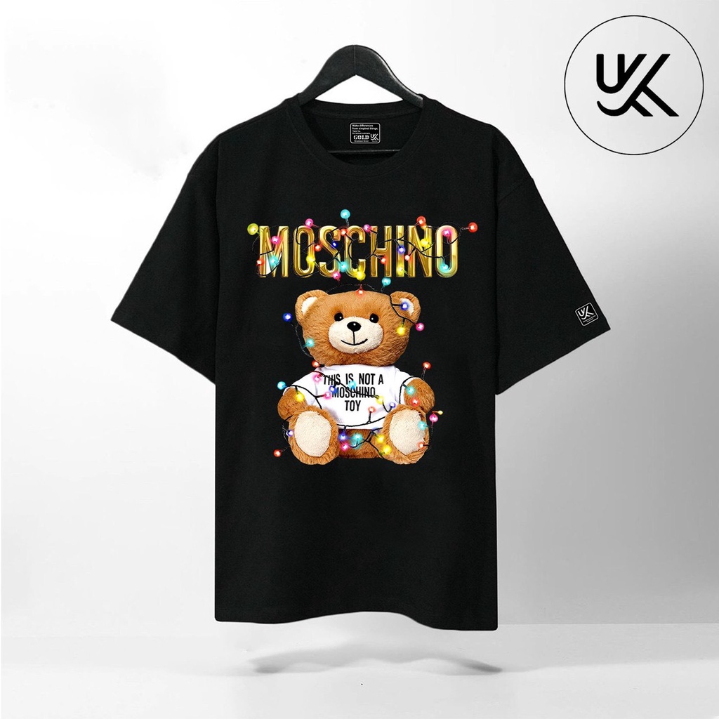 Áo thun Moschino part 2 CUSTOM 20 mẫu siêu đẹp, Áo Phông Unisex Nam Nữ
