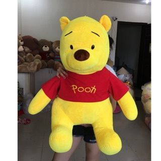 Gấu pooh 80cm siêu mịn