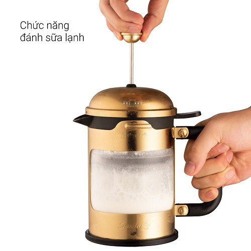 [Mã LIFEHOT1505 giảm 10% đơn 99K] Bình French press pha cà phê , trà Samlu