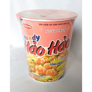 Mỳ ly handy hảo hảo tôm chua cay