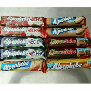 10 thỏi kẹo Alpenliebe