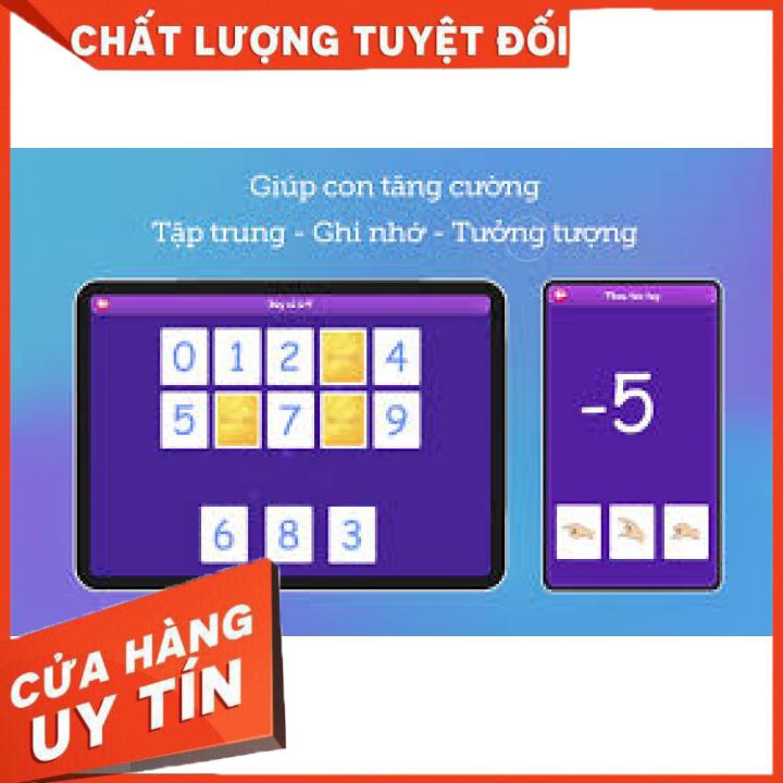 Kidsup Soroban Cho Trẻ 5-12 Tuổi - FREESHIP - Học Toán Soroban Chưa Bao Giờ Dễ Dàng Đến Thế