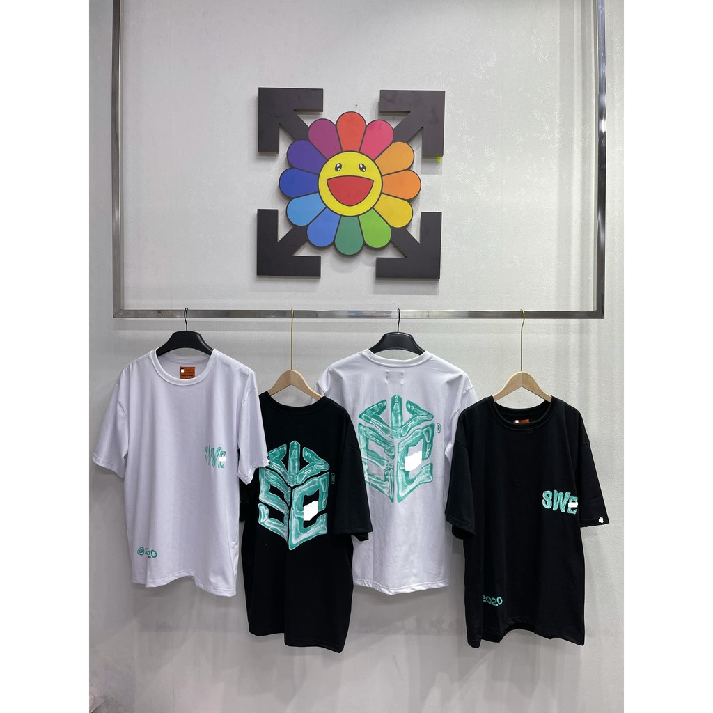 Áo thun unisex swe bone xương Có tag hãng áo thun tay lỡ nam nữ chất cotton | BigBuy360 - bigbuy360.vn