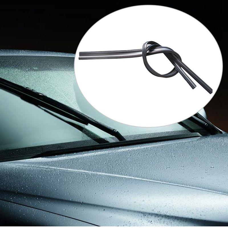 Aaron1 Lưỡi Gạt Nước Xe Hơi Bằng Silicon Mềm Tự Nhiên Không Khung