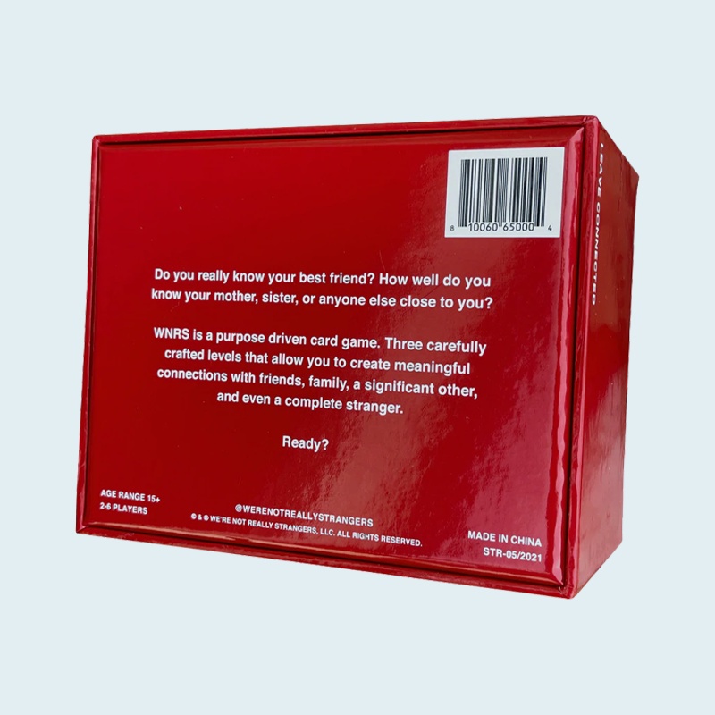 Bộ Thẻ Trò Chơi WE'RE NOT REALLY STRANGERS