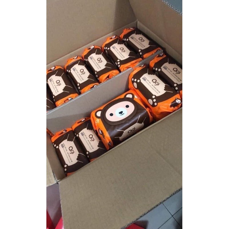 Khăn ướt Agi an toàn cho bé 100 tờ