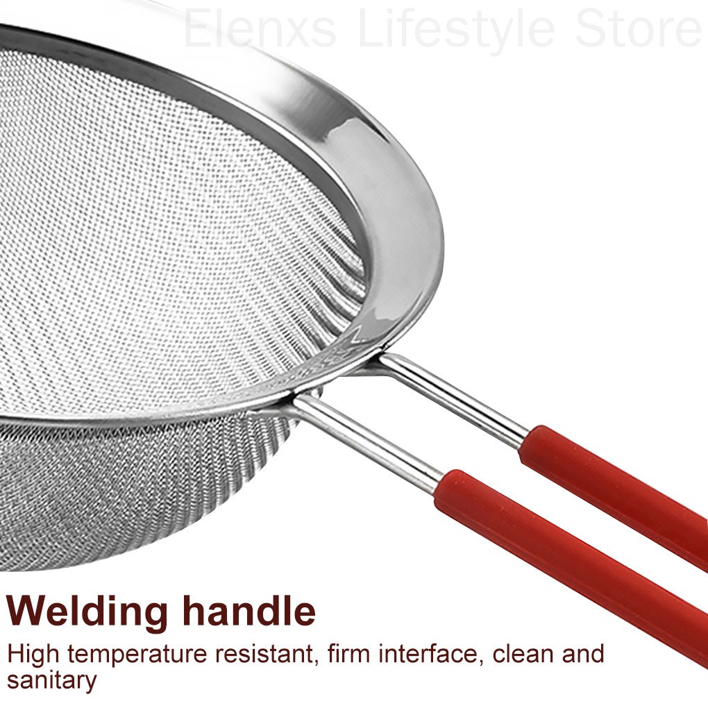 Rây Bột 2 / 30 / 8cm Bằng Thép Không Gỉ