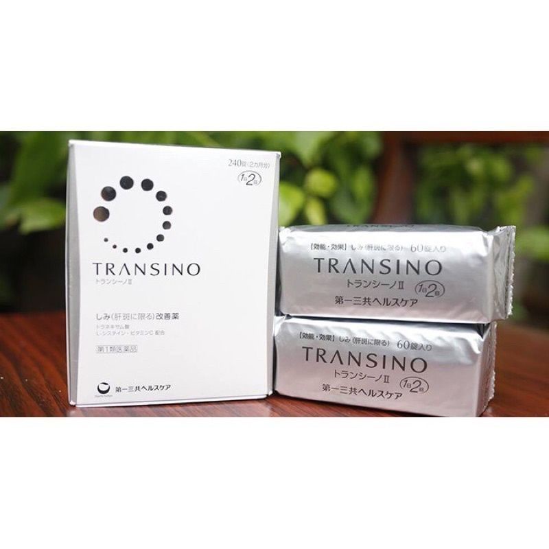 Viên uống giảm nám Transino Whitening 240 viên | Thế Giới Skin Care