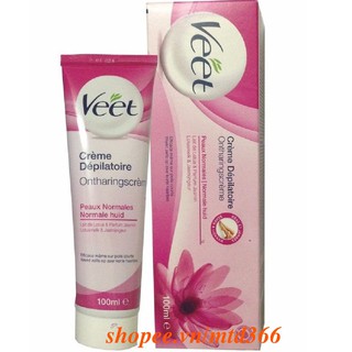 Kem Tẩy Lông 100G Veet Cho Da Thường, Chính Hãng.