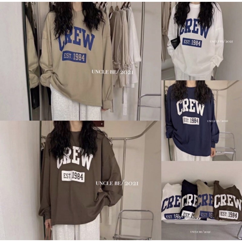 Áo pull cotton dài tay quảng châu 3158