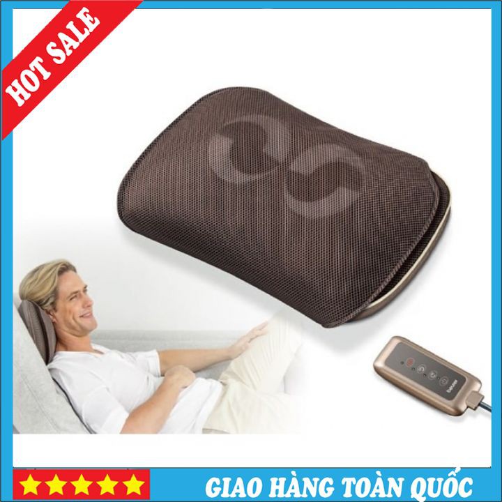 Gối Massage Có Đèn Hồng Ngoại, Có Điều Khiển Beurer MG147