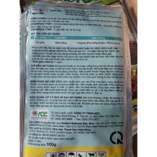 Đặc trị nấm hồng thán thư champion (gói 100g)