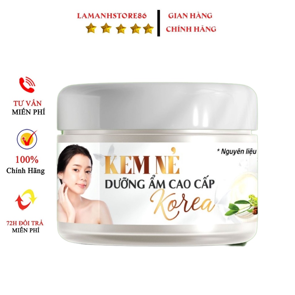 KEM NẺ DƯỠNG ẨN CAO CẤP KOREA, NẺ CHÀM HŨ 20g