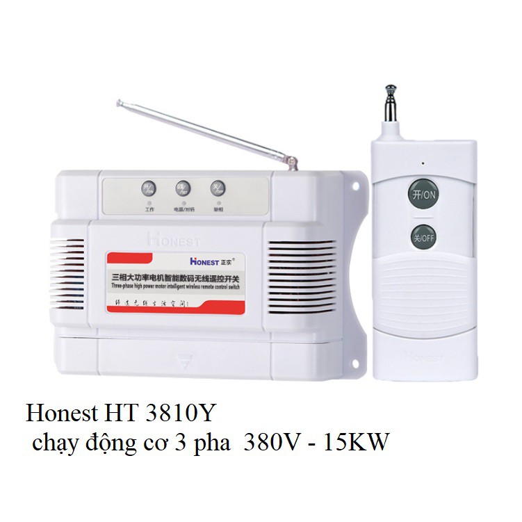 Công tắc điều khiển từ xa 3 pha công suất lớn dùng cho động cơ tới 15KW Honest HT 8310Y