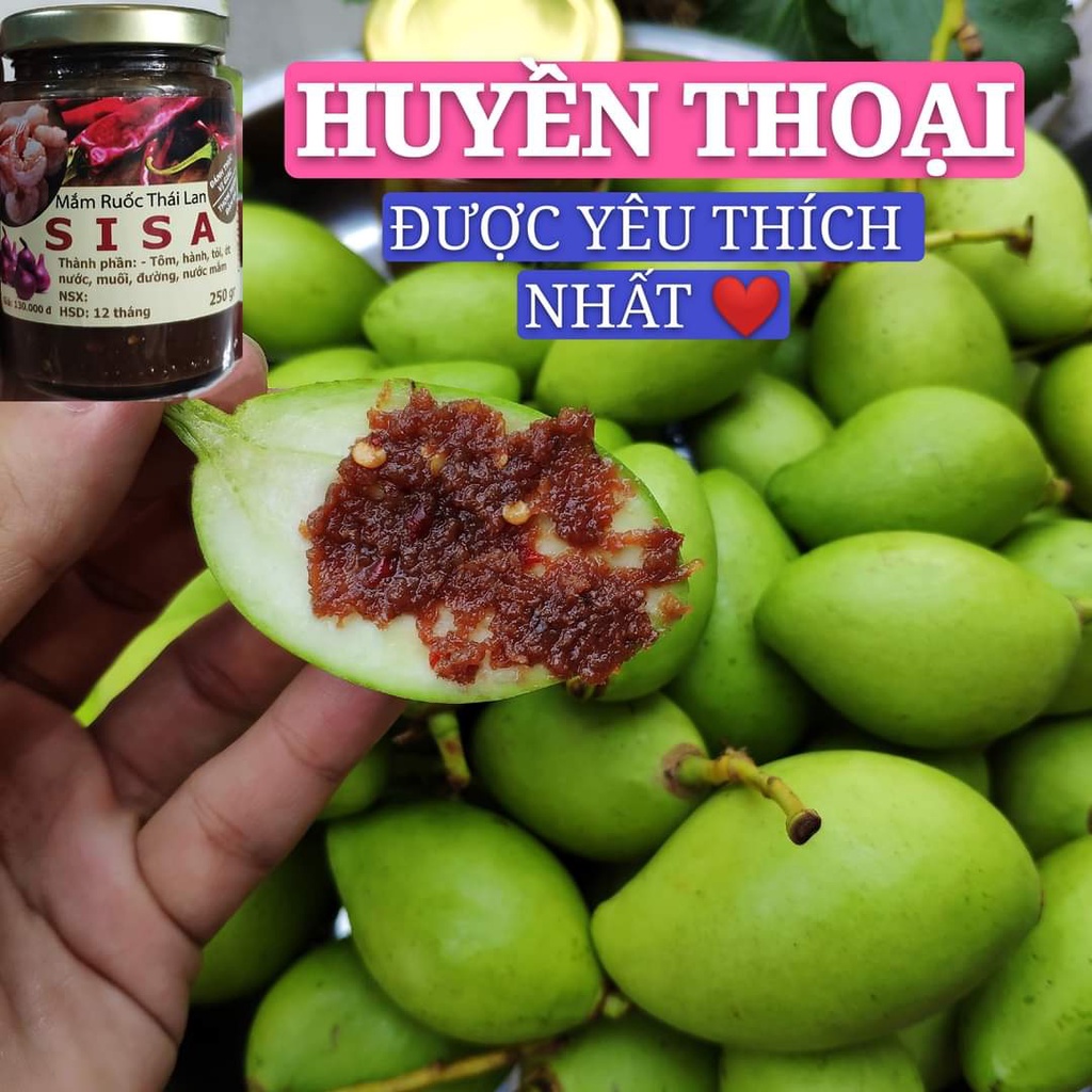 Xoài Non Mắm Ruốc Thái Lan Sisa