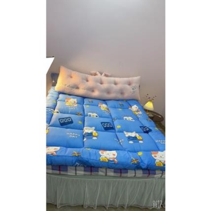 Nệm topper tấm làm nệm trải giường hoặc trải sàn 100% mút bông cây tấm