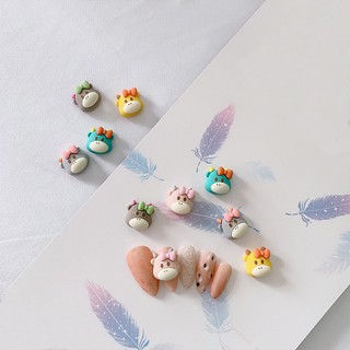 Phụ Kiện Nail - Tấm 24 miếng dán 2 mặt dán móng