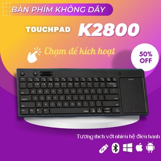 Bàn phím cảm ứng không dây Touchpad Rapoo K2800 chính hãng Rapoo - Bảo hành 24 tháng