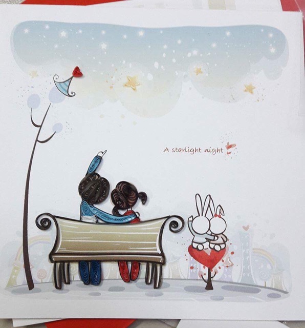 Thiệp quilling handmade | BigBuy360 - bigbuy360.vn