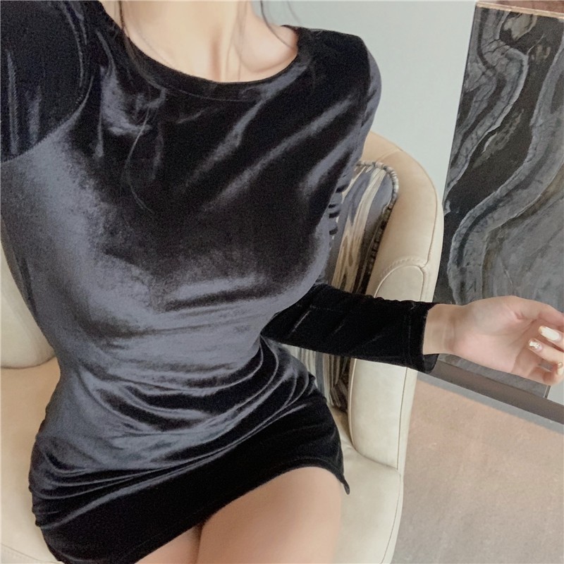 Đầm Dự Tiệc Tay Dài Phối Ren Thiết Kế Xẻ Tà Quyến Rũ Cho Nữ | BigBuy360 - bigbuy360.vn