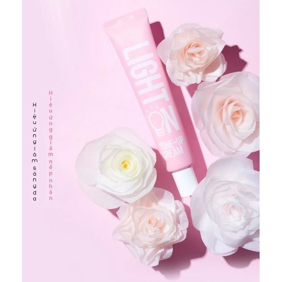 Kem Dưỡng Trắng, Nâng Tông Da Trắng Hồng Rạng Rỡ B.O.M Light On Tone-Up Cream 40ml