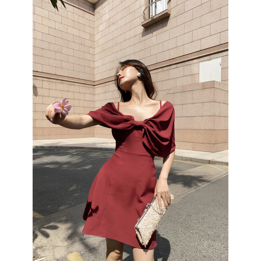 TUBYCATU | Đầm azalea trắng/đen/đỏ | BigBuy360 - bigbuy360.vn