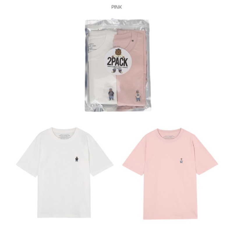 Set áo thun Steve Bear WHO.A.U