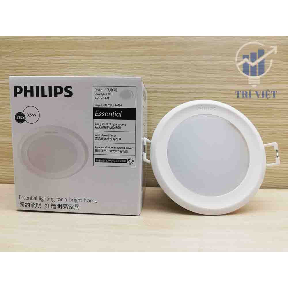 [Mã ELHA22 giảm 5% đơn 300K] Đèn Âm Trần Philips 3.5W Tại Quận 12