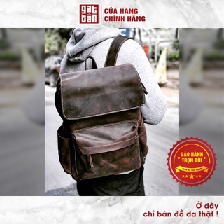 [BẢO HÀNH TRỌN ĐỜI] Balo da dành cho nam / Cao Cấp Hàng Đẹp Gạt Tàn Store / Cam Kết Da Bò Thật 100% - BL34