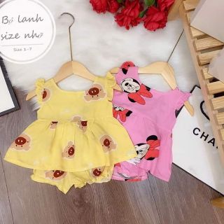 Bộ Lanh Lụa cho bé. (8-30kg)