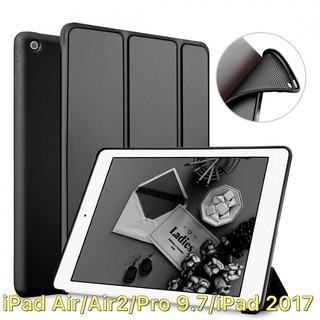 Bao da lưng dẻo nắp gập 2 tư thế cho iPad Air/Air2/Pro 9.7/iPad 9.7 2017/iPad 9.7 2018