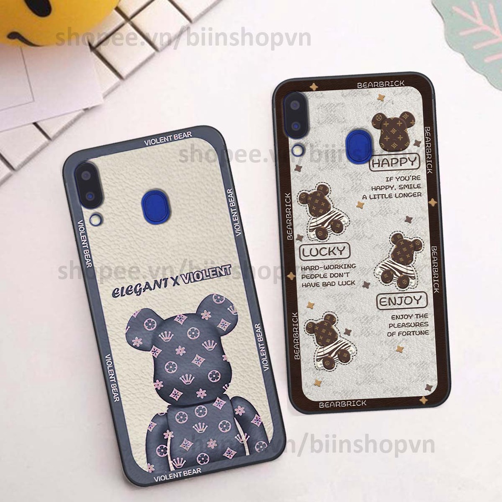 Ốp Samsung M20 / M30 hình gấu bear brick đẹp độc lạ, thời trang, cá tính