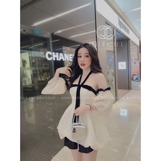 Set áo quần tiểu thư tách tay