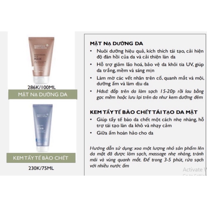 Mặt nạ dưỡng ẩm - SIBERIAN WELLNESS Moisturizing Face Mask-50ml