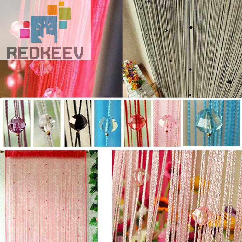Rèm cửa dây chuỗi hạt treo tường trang trí cửa sổ