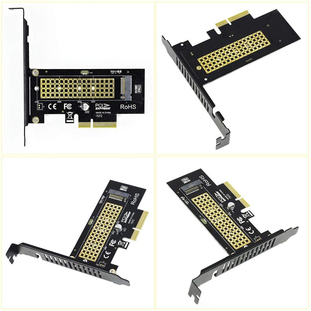 Card chuyển đổi SSD M.2 NVMe sang chuẩn PCI-E 4X-8X-16X