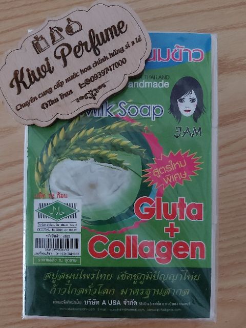 Xà Phòng Trắng Da Cám Gạo Thái Lan