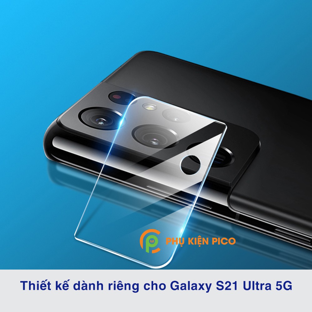 Cường lực camera Samsung S21 Ultra / Samsung S20 5G độ cứng 9H trong suốt - Dán camera Samsung Galaxy S21 Ultra 5G