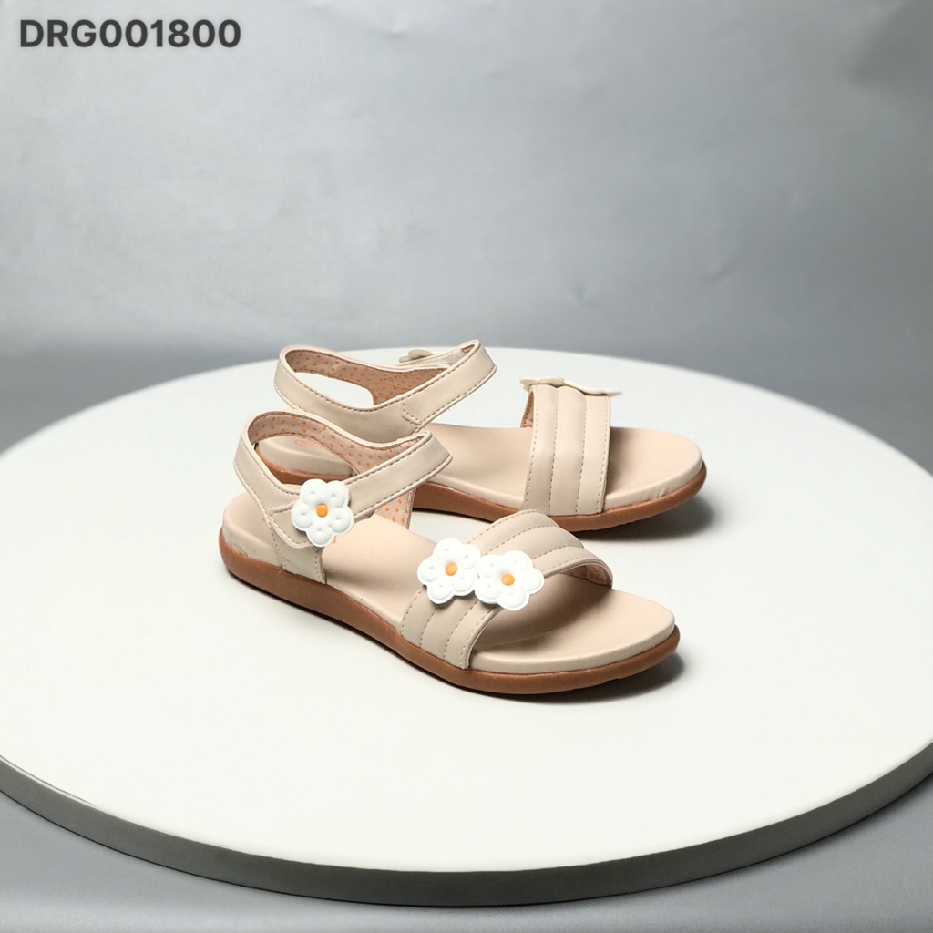 Sandal bé gái BlTIS 28-37 ❤️FREESHIP❤️ Dép quai hậu học sinh đính hoa đế cao su 2cm chống trượt DRG001800